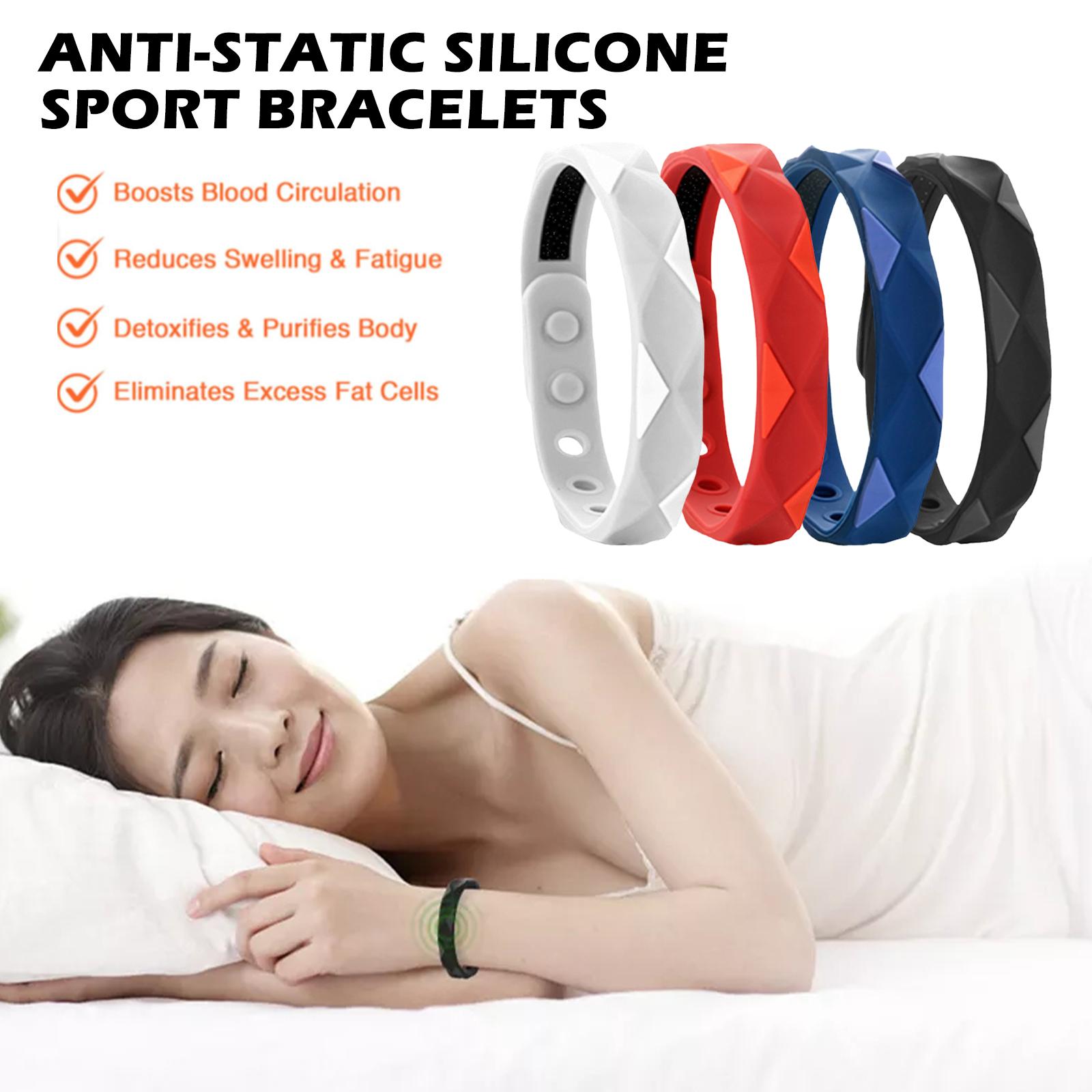 マイナスイオン帯電防止スポーツブレスレット遠赤外線ブレスレッ - Coordinates Bracelet のレビューと価格