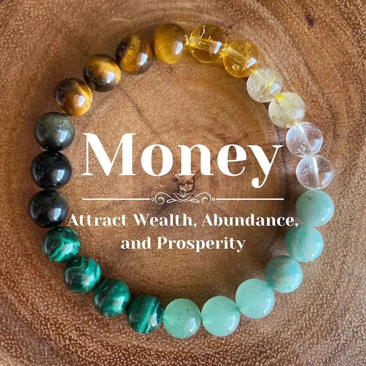 6種類のブレスレット、マネーブレスレット、エンパシー保護ブレ - Coordinates Bracelet のレビューと価格