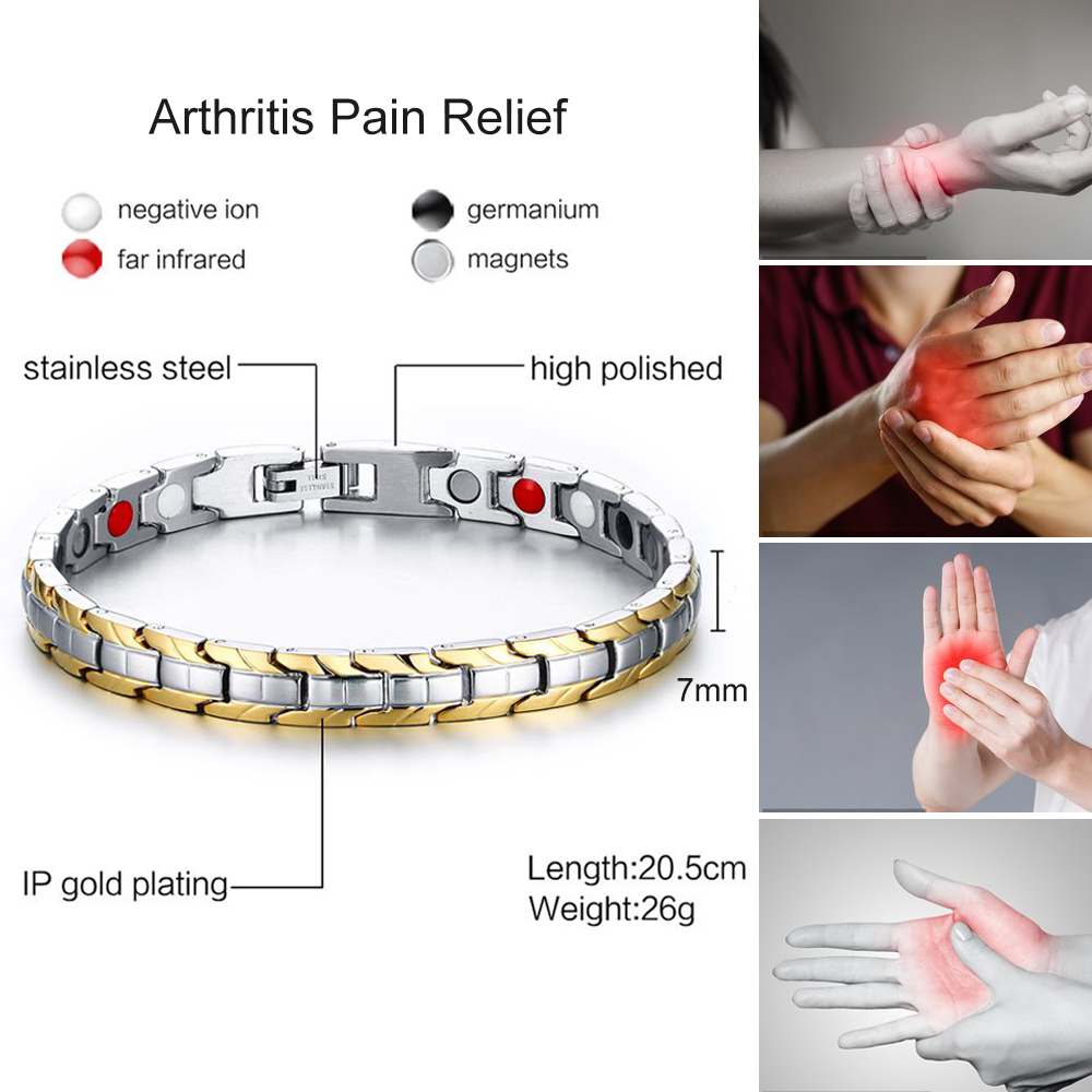 Vinterly 磁気ブレスレット健康エネルギーチェーンリン - Coordinates Bracelet のレビューと価格